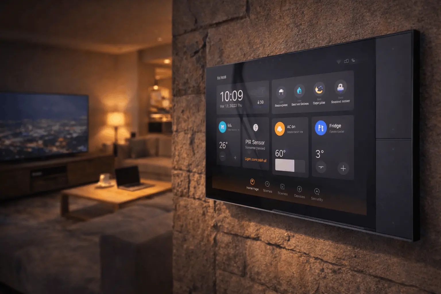 Akıllı Ev Kontrol Paneli - Centralni kontrolni panel