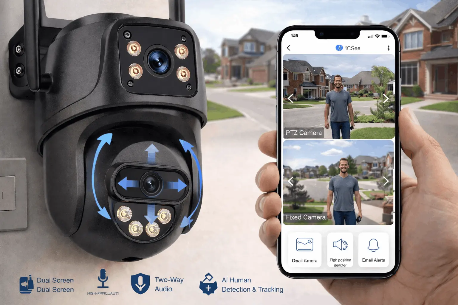 WiFi Güvenlik Kamerası - Video nadzor Crna Gora